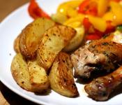 Курица с картошкой в духовке — 9 рецептов