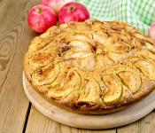 Шарлотка пышная с яблоками в духовке — 9 рецептов
